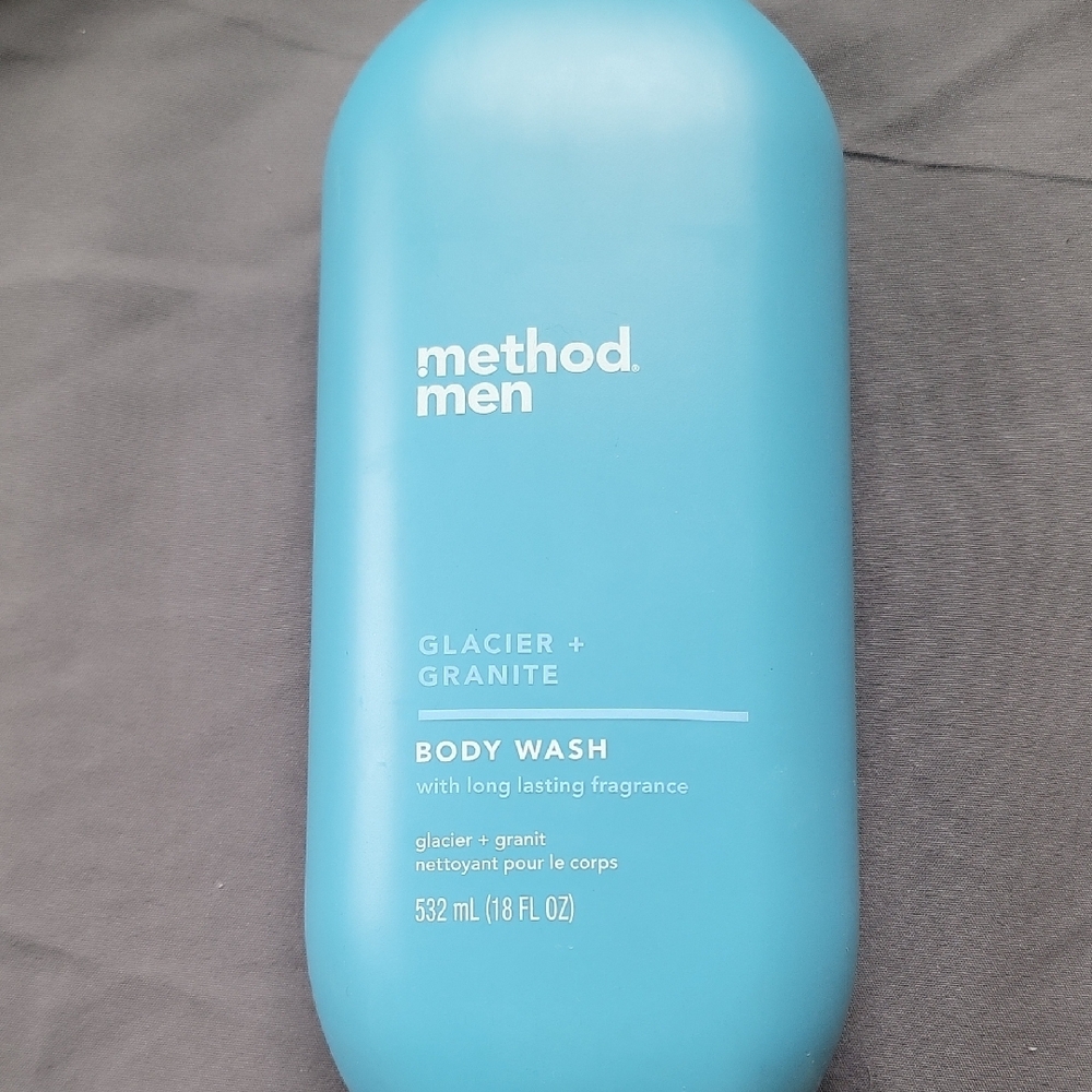Men Glacier + Granite Body Wash - Blue 18 Fl Oz